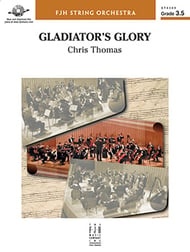 Gladiator's Glory Orchestra sheet music cover Thumbnail